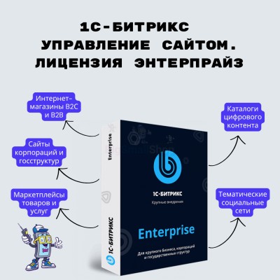 1С-Битрикс: Управление сайтом. Лицензия Энтерпрайз - купить в Раутакангасе